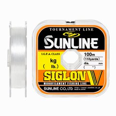 Леска Sunline Siglon V 100м 0.26мм 6кг/13lb (1658-05-02)