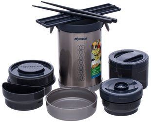 Набор для ланча ZOJIRUSHI SL-NC09ST стальной (1678-03-60)