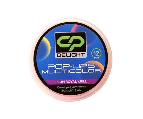 Бойли Carp Pro Delight Multicolor Pop Ups 12мм/криль; слива (CPDMUPPR12)