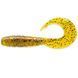 Силікон FishUp Mighty Grub 3.5" #036 /Caramel/Green & Black (10055108)