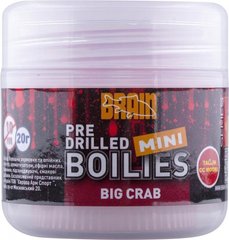 Бойлы Brain Big Crab (краб) pre drilled mini boilies 10 mm 20 gr (1858-02-33)