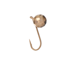 Мормышка вольфрамовая Flagman Дробинка с ушком граненая d=5 Золото (P0850-1)