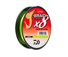Шнур + ножиці DAIWA Grand J-Braid X8E 135м 0.10мм / 7.0кг 15lb (12797-010P)