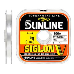 Волосінь Sunline Siglon V 100м 0.148мм 2кг/4lb (1658-04-97)
