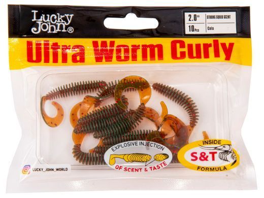 Силікон Lucky John Ultra Worm 2"/PA16 (140198-PA16)
