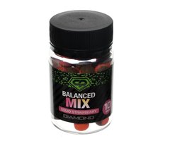 Бойли Carp Pro Diamond Balanced Mix Squid Strawberry / 10мм / (DCPBMSQS10)