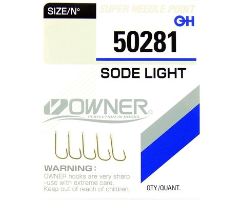 50281-12 Крючки Owner Sode Light 50281 №12