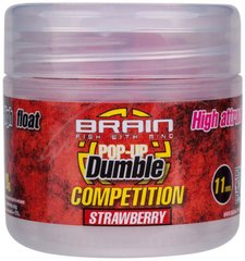 Бойлы Brain Dumble Pop-Up Competition Strawberry 11 mm 20 g (1858-03-17)