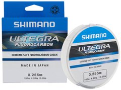 Флюорокарбон Shimano Ultegra Fluorocarbon 100m 0.145mm 1.75kg ц:green (2266-95-98)