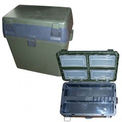 H-2060 Зимний ящик пластиковый (высокий) Salmo 39,5х24см; h-37,5см
