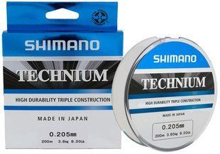 Леска Shimano Technium 200m 0.285mm 7.5кг/17lb (2266-71-57)