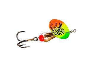 XD1TRI Блесна Mepps XD Tri Fluo Gold/Tiger 3г