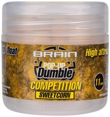 Бойли Brain Dumble Pop-Up Competition SweetCorn 11 mm 20 g (1858-03-18)