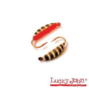 Блешня вольфрамова Lucky John Супер Банан з петелькою 3мм. 0.55г. / 5 шт (1830-44P)