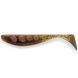 Wizzle Shad 2" (10pcs.), #045 - Green Pumpkin/Red & Black
