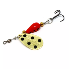 Блесна Daiwa Silver Creek Spinner 4.0 Ladybug (07410890 / 2124353)