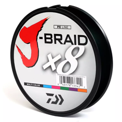 Шнур Daiwa J-Braid X8 0.16мм 150м Multi Color / (699032 / 12755-016)