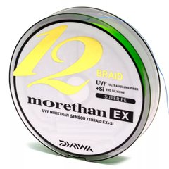 Шнур Daiwa Morethan 12BEX+Si 0.08mm 5.8kg 135m LG (12695-008 / 1112593)