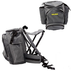 Стул-рюкзак Salmo Back Pack с карманом на молнии (H-2066)