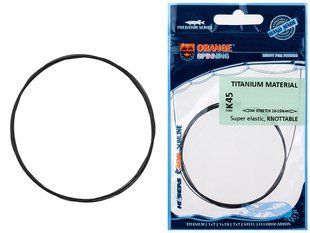 Поводковый материал Ukrspin Orange Spinning титан 2м 50кг(110lb)/0.7мм (1590-03-87)