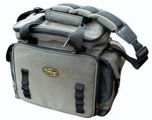 Сумка рыболовная Salmo с коробками (7шт.) 38х22х33 (H-3509)