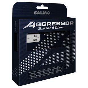 Шнур Salmo Aggressor BRAID 100м 0.17мм 9.4кг/21lb (4908-017)