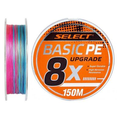 Шнур Select Basic PE 8x 150 м # 1.5 / 0.18mm 22lb / 10кг (1870-31-41)