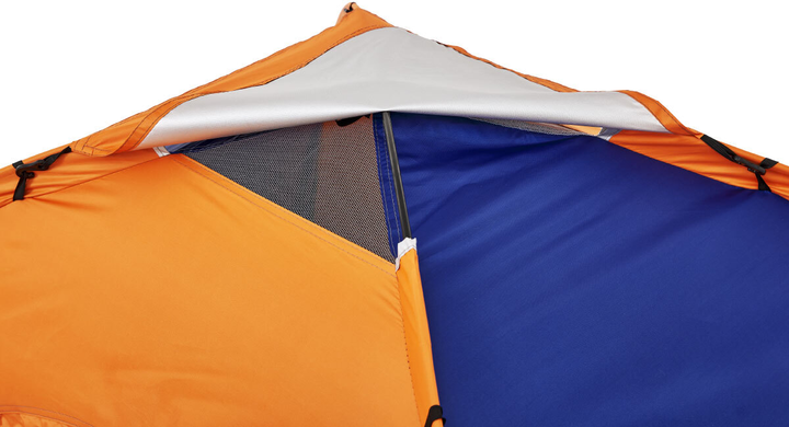 Палатка Skif Outdoor Adventure I, 200*150 см (2-х местная), ц:orange-blue (389-00-84)