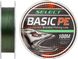 Шнур Select Basic PE (темн-зел.) 100м 0.06мм 3кг/6lb (1870-27-58)