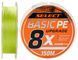 Шнур Select Basic PE 8X 150м/0.18мм; #1.5/10кг/22lb (1870-31-41)