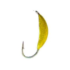 Блешня вольфрамова Lucky John "Банан" з петлею (золото). 2мм. 0.26г/5 шт (LJ12020-02)