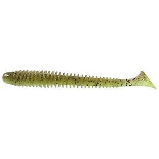 1551-02-46Силикон Keitech Swing Impact 3.5" 401 Green Pumpkin/Chartreuse