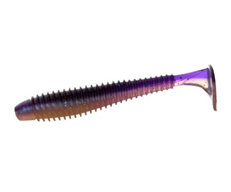 Виброхвост Flagman Mystic Fish Fat 2.8 #0531 Violet/Pearl White (FMFF28-0531)