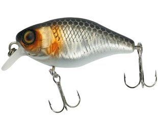 Воблер Jackall Chubby 38мм 4г UV Mat Silver & Black (колір 125) (1699-18-71)
