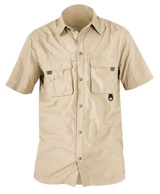 Рубашка с коротким рукавом Norfin Cool мужская XXL Бежевый (652105-XXL)