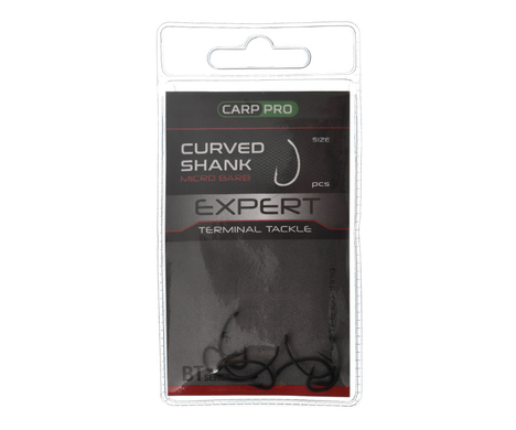 Крючки Carp Pro Curved Shank №10 (CPCSHT10)