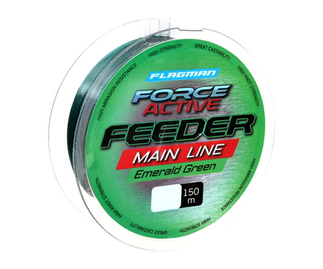 Волосінь FLAGMAN FORCE ACTIVE FEEDER MAIN LINE 150м / 0.235мм / (FAF150-0235)