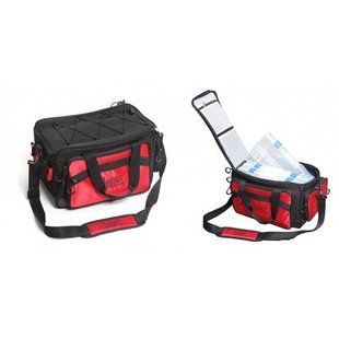 Сумка рибальська Lucky John з коробками (4шт.) 4-Box hang bag 42х25х25 (LJ-108)