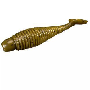 Силикон Lunker City Grubster 6/BG 4.25" #024 Green Pumpkin / (2146303 / 84024)