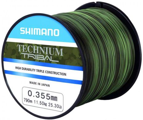 Леска Shimano Technium Tribal Premium Box 1100m 0.305mm 8.5кг/19lb (2266-74-79)