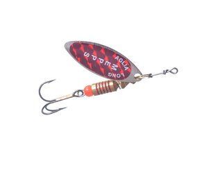 ALRB0AG Блесна Mepps Aglia Long Redbo Silver 2.5г