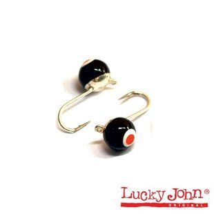 Блешня вольфрамова Lucky John Пуля з петелькою і вічком 5мм. 1.2г (2850-1S)