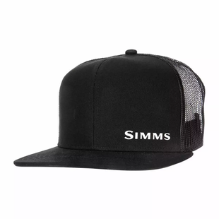 Кепка Simms CX Flat Brim Cap Black (13446-001-00 / 2234817)