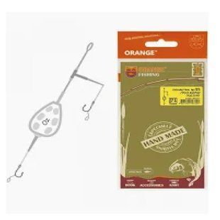 Оснастка карповая ORANGE #35 &ldquo;Груз-корм&rdquo;&nbsp;на 2 крючка, под бойл, 71 гр. (MF3571)
