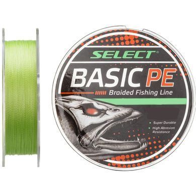 Шнур Select Basic PE 150м (салат.) 0.08мм 8lb/4кг (1870-18-11)