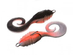 Рибка поролонова ПрофМонтаж 901 Dancing tail 3,5 in/ 9см (PR901)