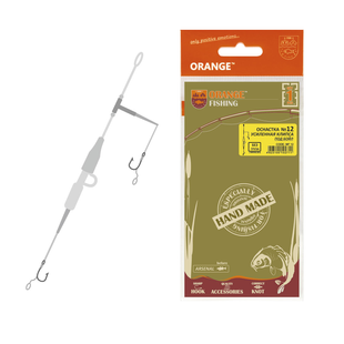 Оснащення коропове ORANGE #12 Secure Clip Leadcore, посилена, для бойлу (MF12)
