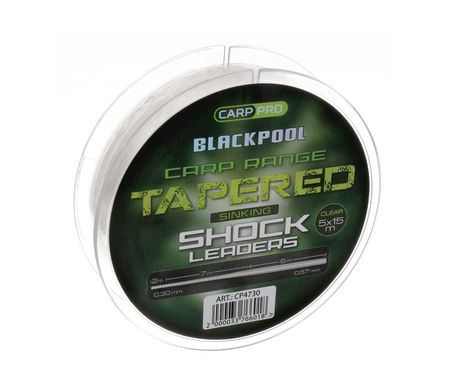 Конусний монолідер Carp Pro Blackpool Carp Tapered Leaders 0.3-0.57мм (CP4730)