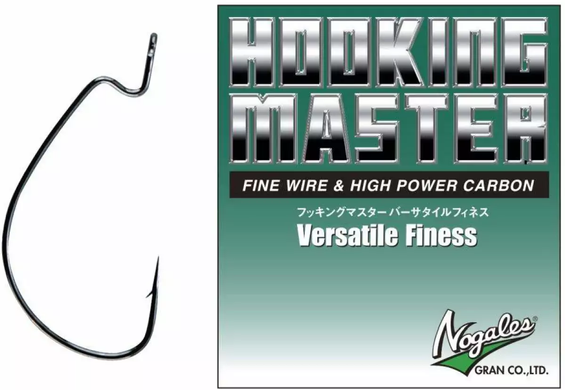 Крючок офсетный Varivas Nogales Hooking Master, Versatile Finess, #1/0 (ы119785)