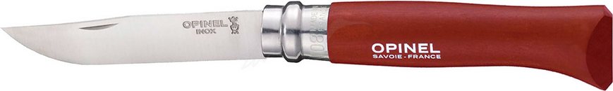 Нож Opinel №8 красный VRI (001981)